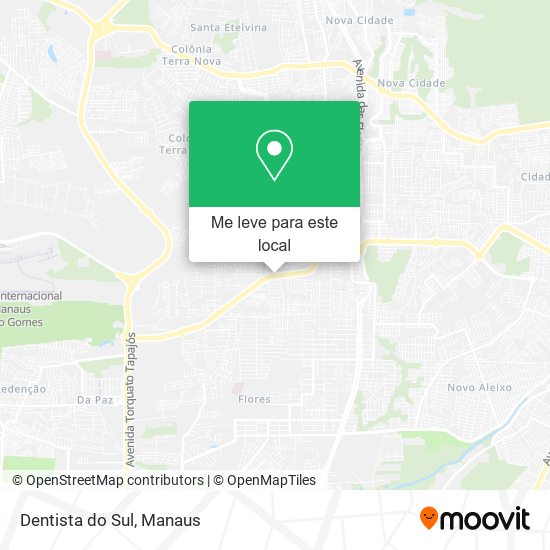 Dentista do Sul mapa