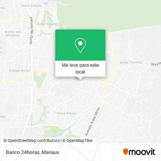 Banco 24horas mapa