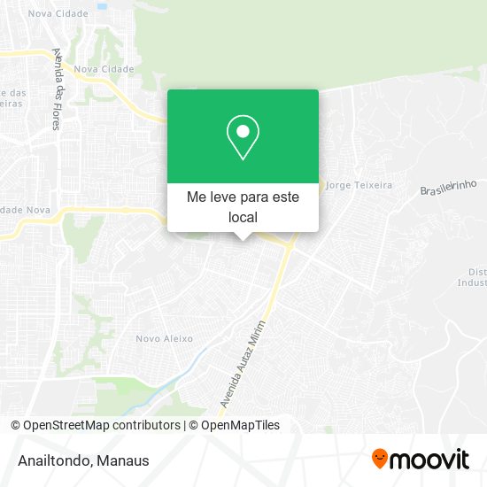 Anailtondo mapa