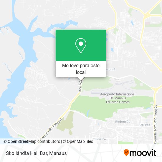 Skollândia Hall Bar mapa