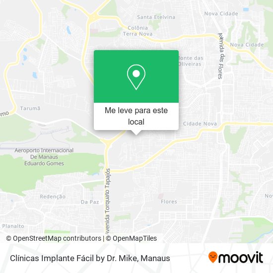 Clínicas Implante Fácil by Dr. Mike mapa