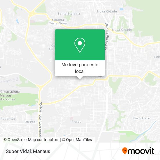 Super Vidal mapa