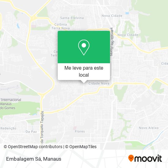 Embalagem Sá mapa