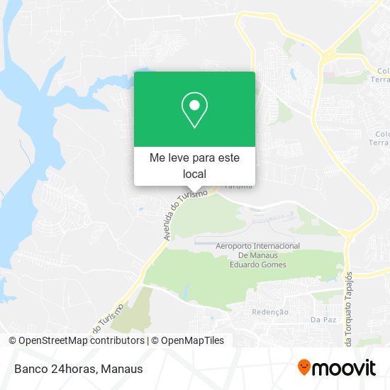 Banco 24horas mapa