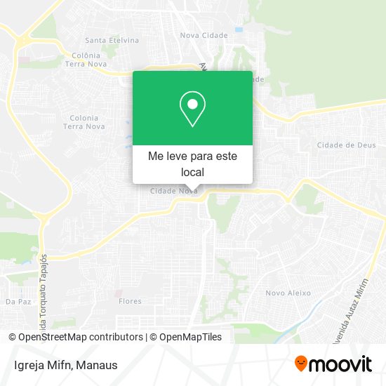 Igreja Mifn mapa