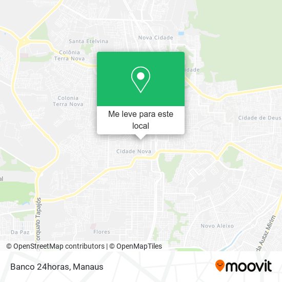 Banco 24horas mapa