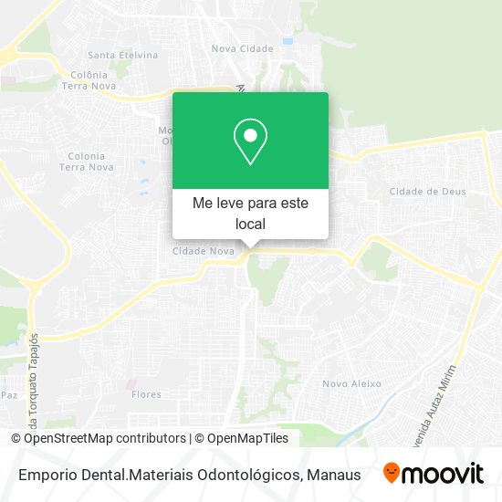 Emporio Dental.Materiais Odontológicos mapa