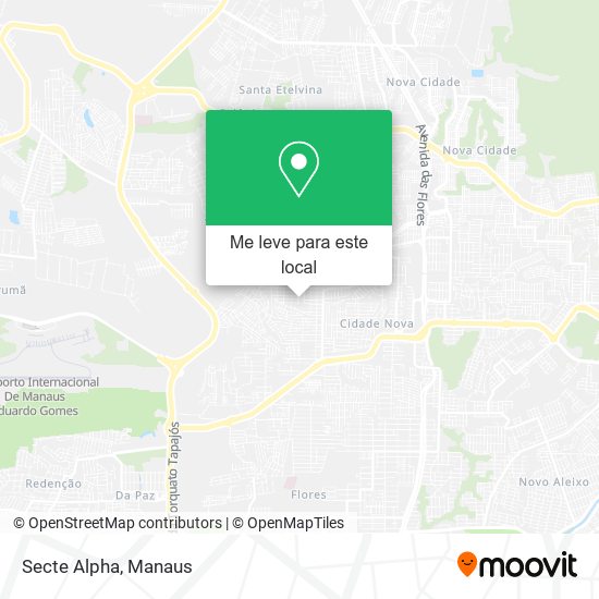 Secte Alpha mapa