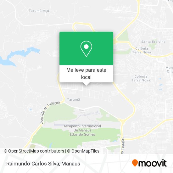 Raimundo Carlos Silva mapa