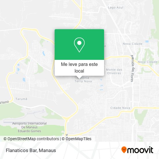 Flanaticos Bar mapa