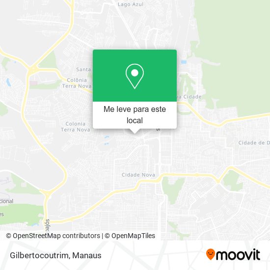 Gilbertocoutrim mapa