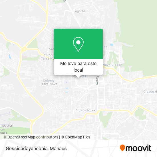 Gessicadayanebaia mapa