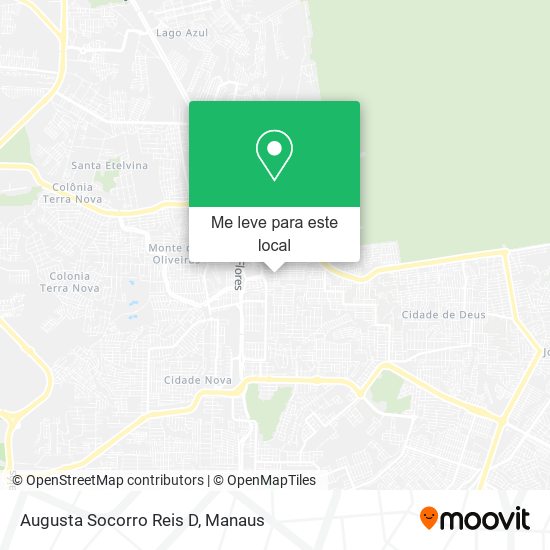 Augusta Socorro Reis D mapa