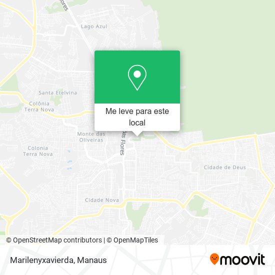 Marilenyxavierda mapa