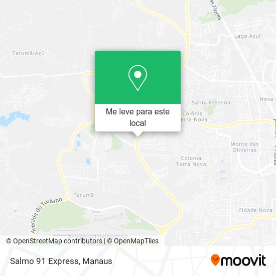 Salmo 91 Express mapa