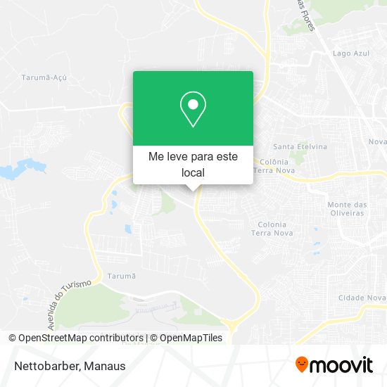 Nettobarber mapa