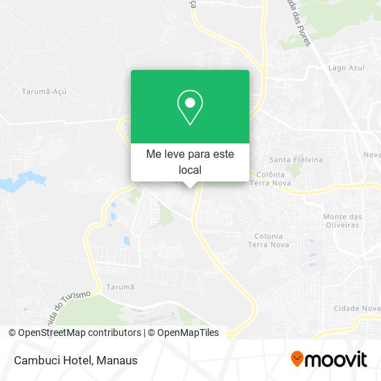 Cambuci Hotel mapa