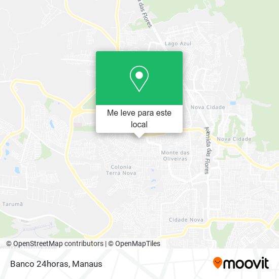 Banco 24horas mapa