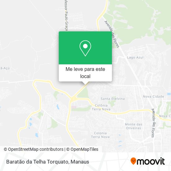 Baratão da Telha Torquato mapa