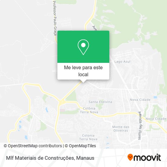 Mlf Materiais de Construções mapa