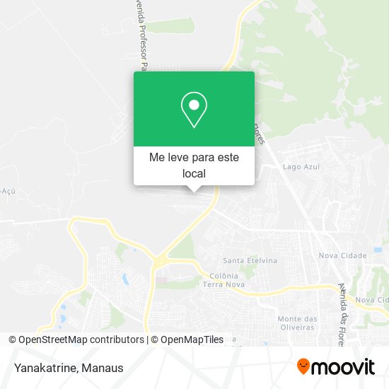 Yanakatrine mapa