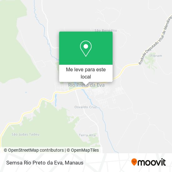 Semsa Rio Preto da Eva mapa