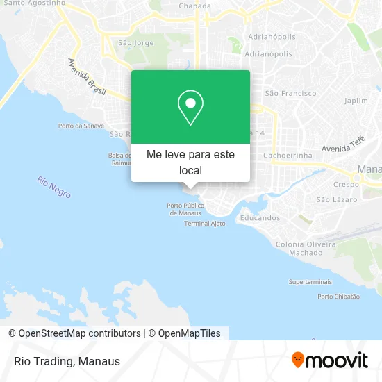 Rio Trading mapa