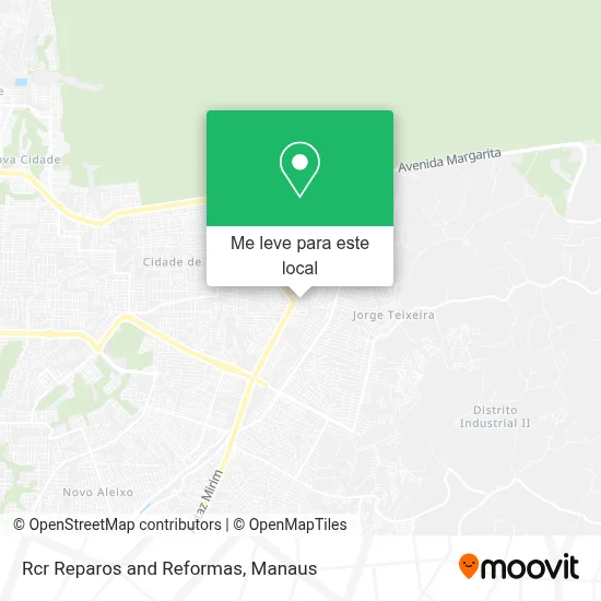 Rcr Reparos and Reformas mapa