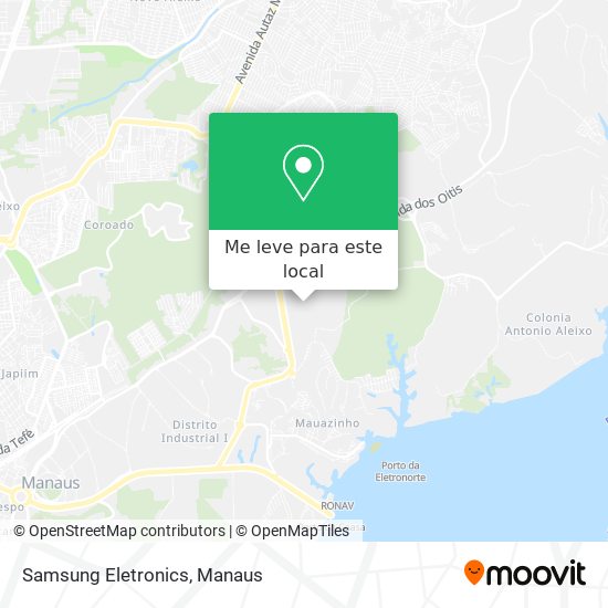 Samsung Eletronics mapa