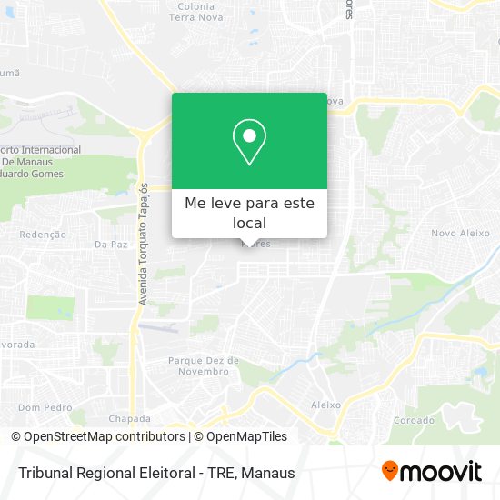 Tribunal Regional Eleitoral - TRE mapa