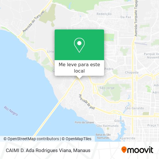 CAIMI D. Ada Rodrigues Viana mapa