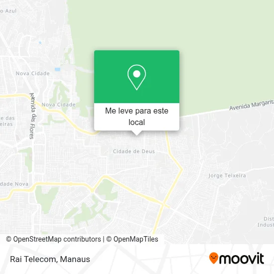 Rai Telecom mapa