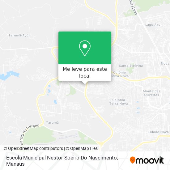 Escola Municipal Nestor Soeiro Do Nascimento mapa