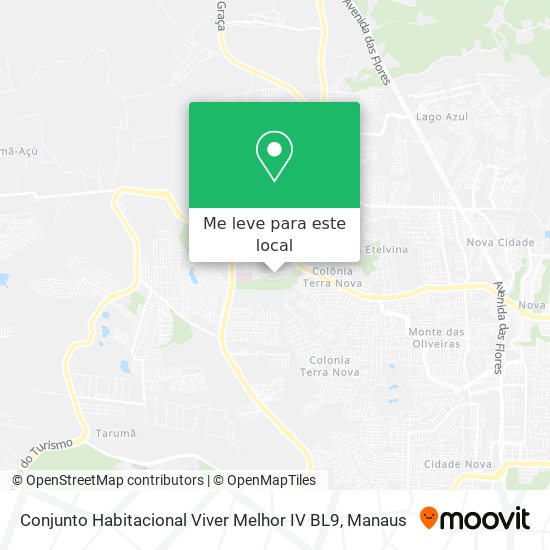 Conjunto Habitacional Viver Melhor  IV BL9 mapa