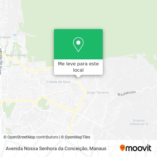 Avenida Nossa Senhora da Conceição mapa