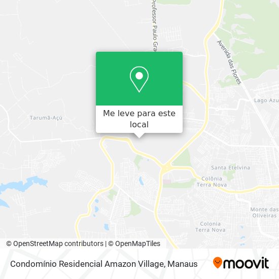 Condomínio Residencial Amazon Village mapa