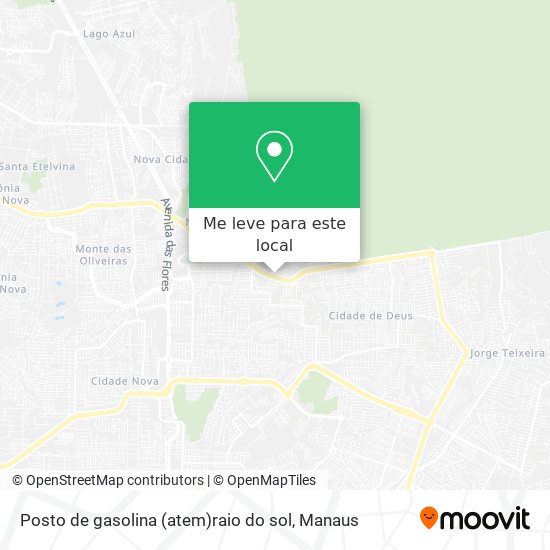 Posto de gasolina (atem)raio do sol mapa