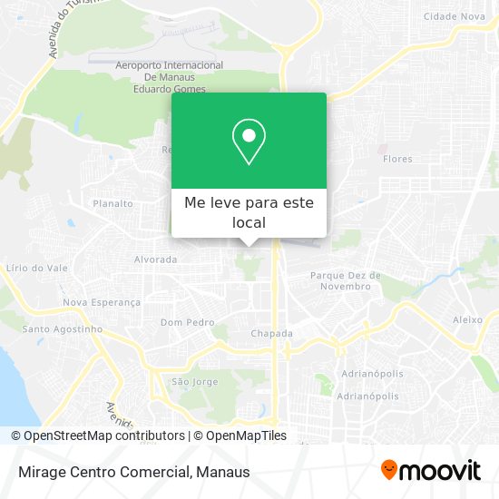Mirage Centro Comercial mapa