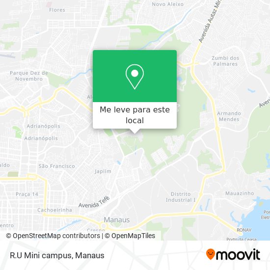 R.U Mini campus mapa