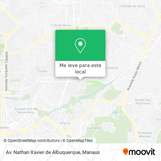 Av. Nathan Xavier de Albuquerque mapa