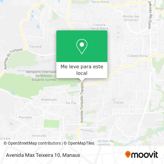 Avenida Max Teixeira 10 mapa