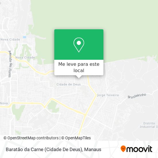 Baratão da Carne  (Cidade De Deus) mapa