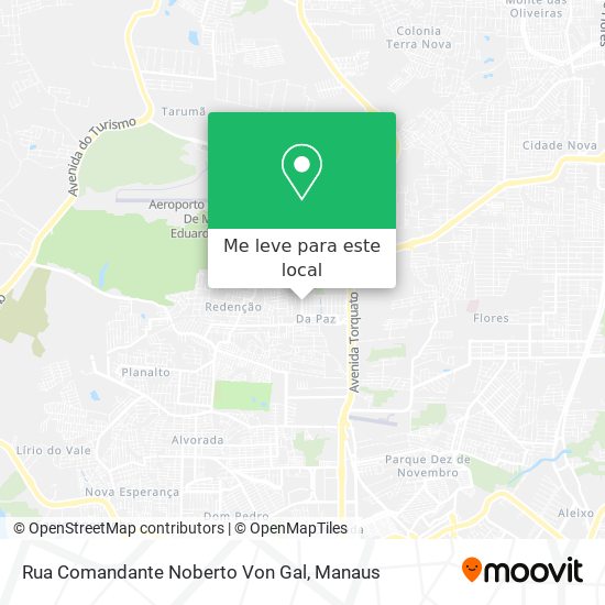 Rua Comandante Noberto Von Gal mapa