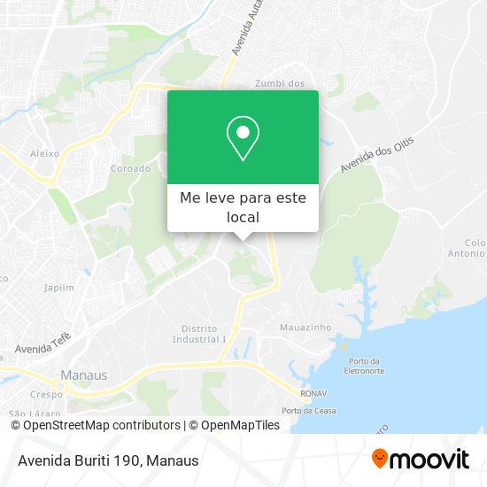 Avenida Buriti 190 mapa