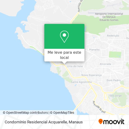 Condomínio Residencial Acquarelle mapa
