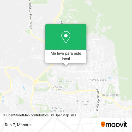 Rua 7 mapa