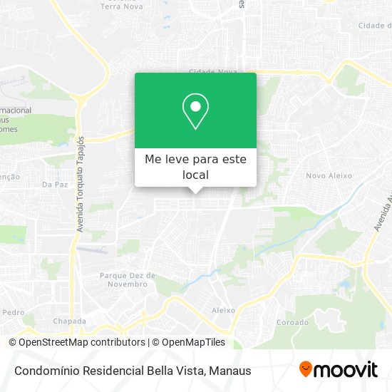 Condomínio Residencial Bella Vista mapa