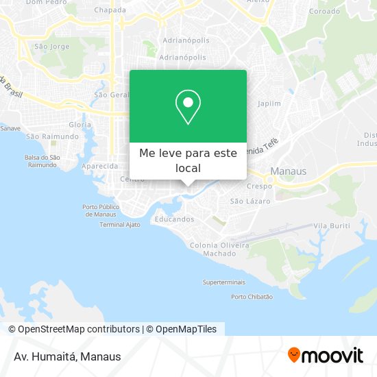 Av. Humaitá mapa