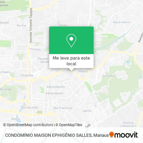CONDOMÍNIO MAISON EPHIGÊNIO SALLES mapa