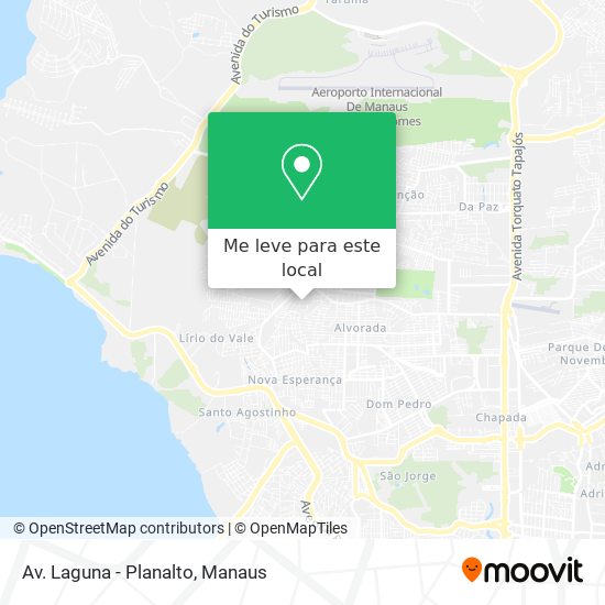 Av. Laguna - Planalto mapa